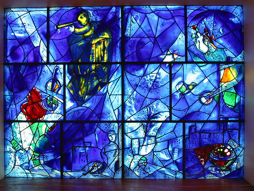 Marc Chagall artwork, Stained Glass artwork