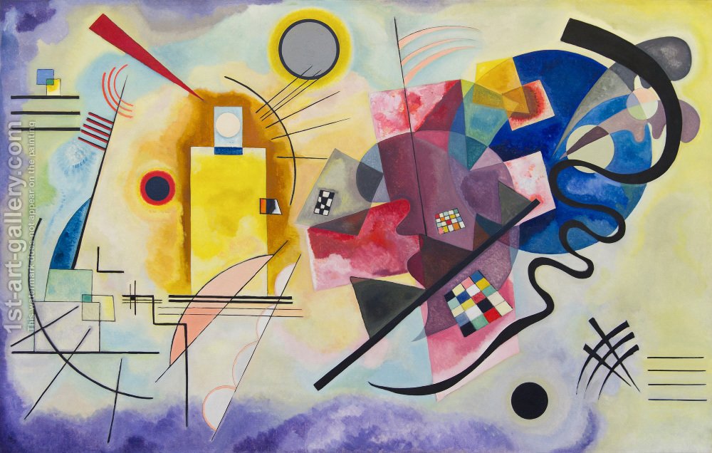 15 Famous Paintings and Artworks by Wassily Kandinsky
