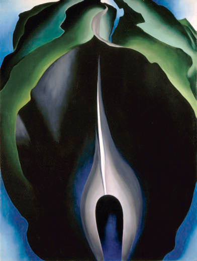 Jack in the Pulpit No. IV  Georgia o Keeffe Best Paintings