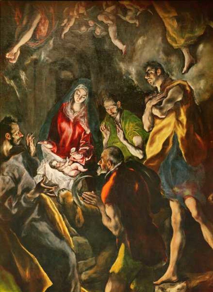 The Adoration of the Shepherds  El Greco