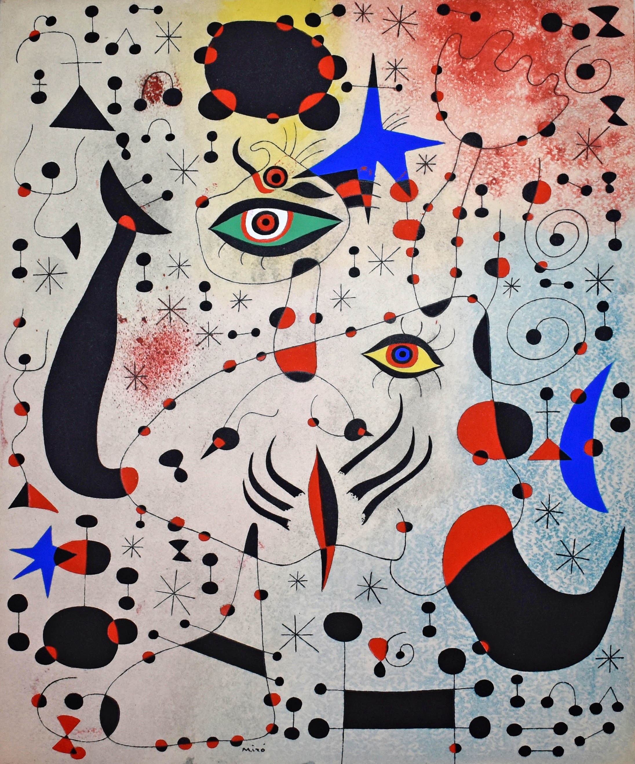 Joan Miro Famous Paintings Mir s Paintings Joan Mir 